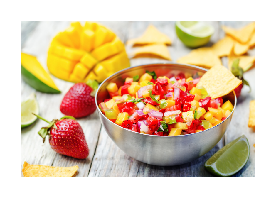 Summer Mango-Strawberry Chile Salsa